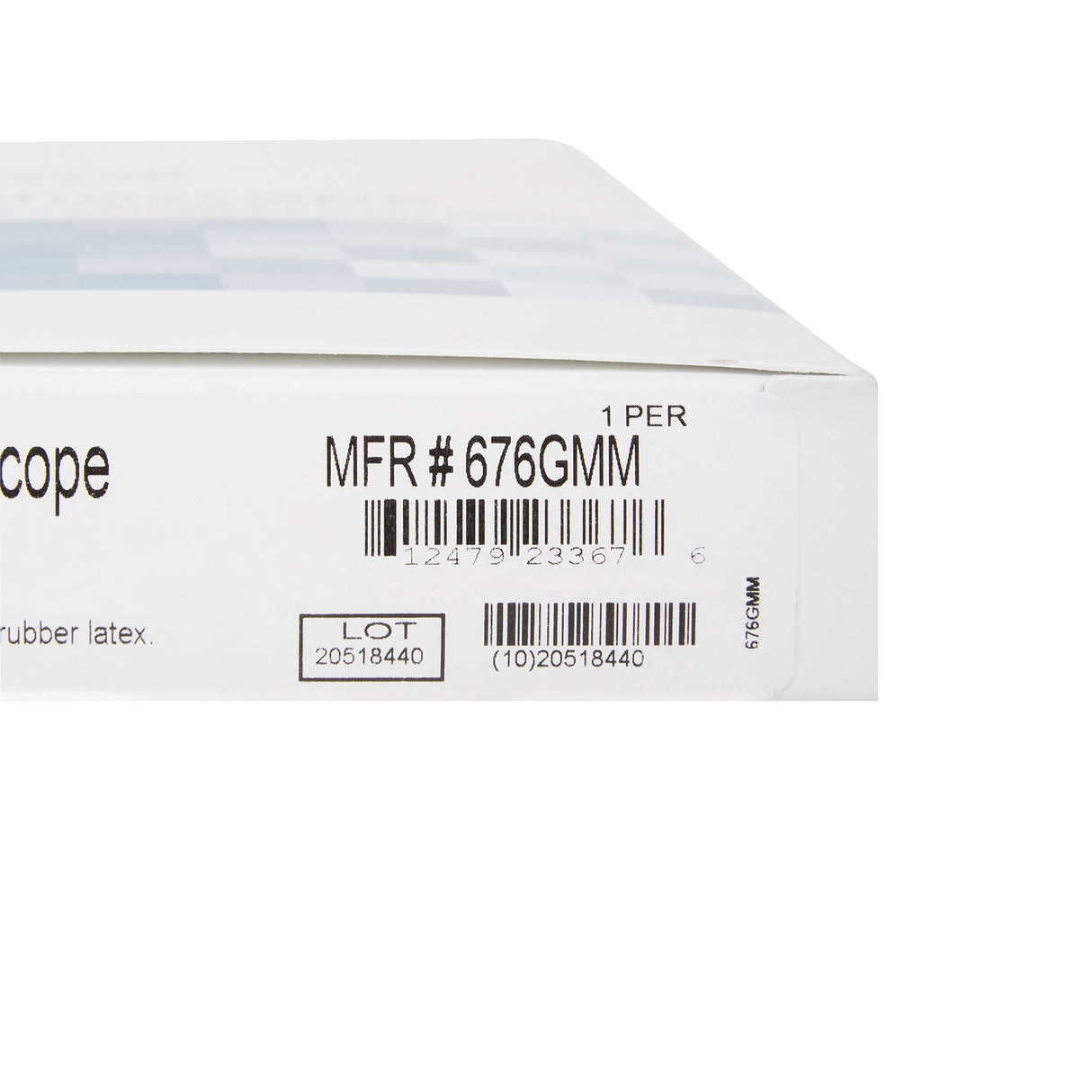 General Exam Stethoscope McKesson Gray 1-Tube 21 Inch Tube Double Sided Chestpiece - BeHope