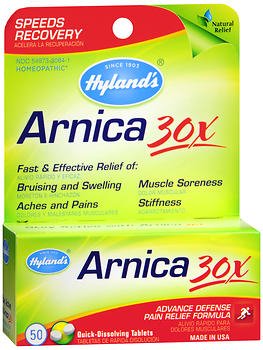 Pain Relief Hylands® 30X Strength Arnica Montana Tablet 50 per Bottle - BeHope