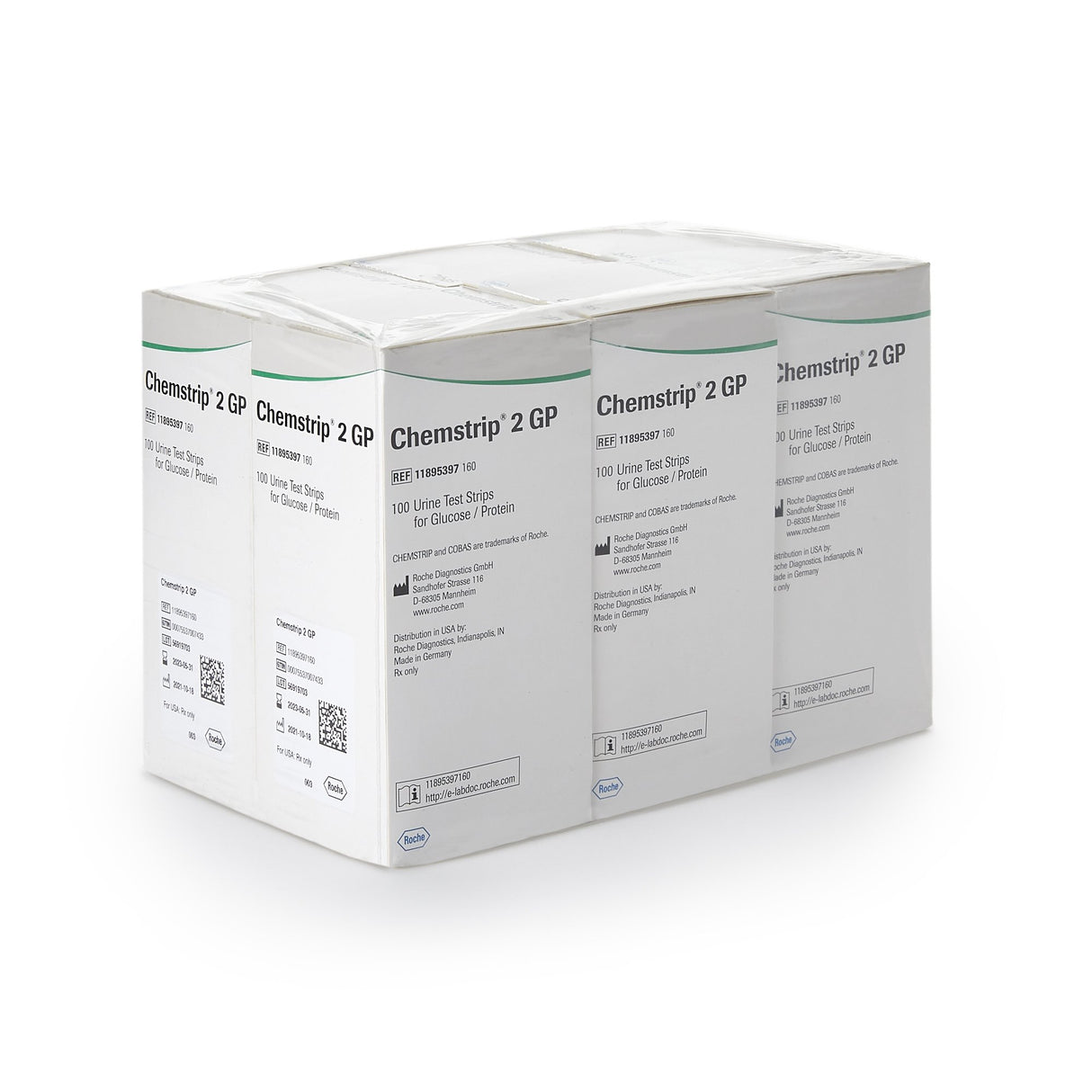 Urinalysis Reagent Chemstrip®2 Glucose, Protein For Urinalysis - BeHope