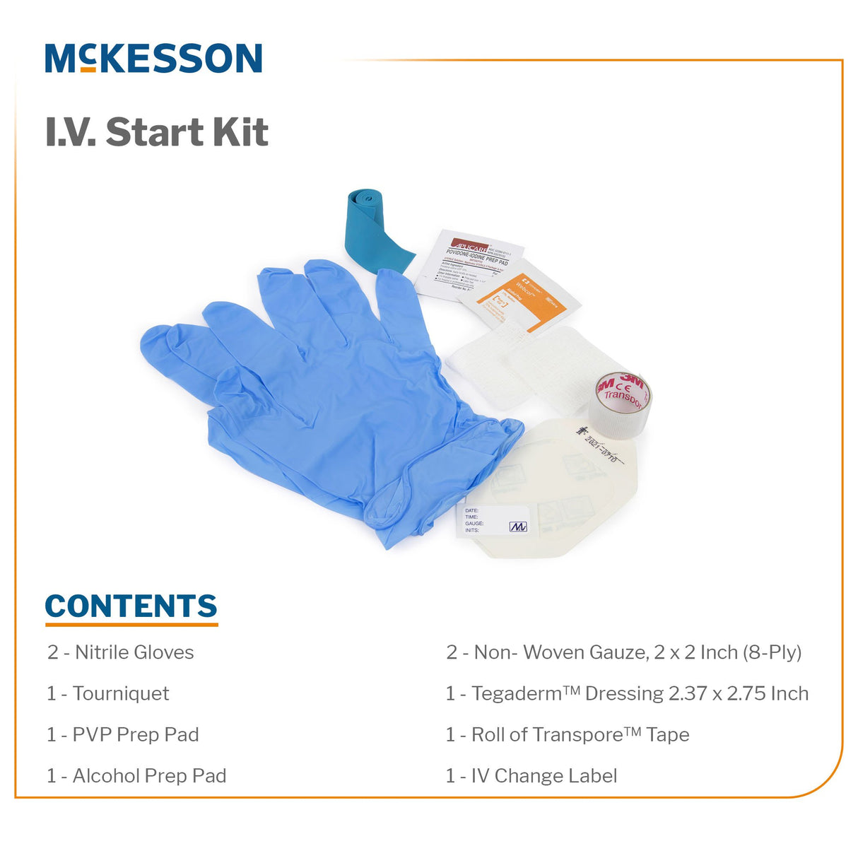 IV Start Kit McKesson Sterile - BeHope