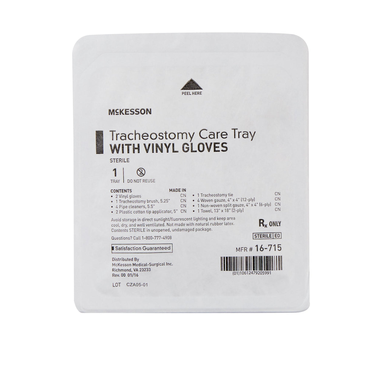 Tracheostomy Care Kit McKesson - BeHope