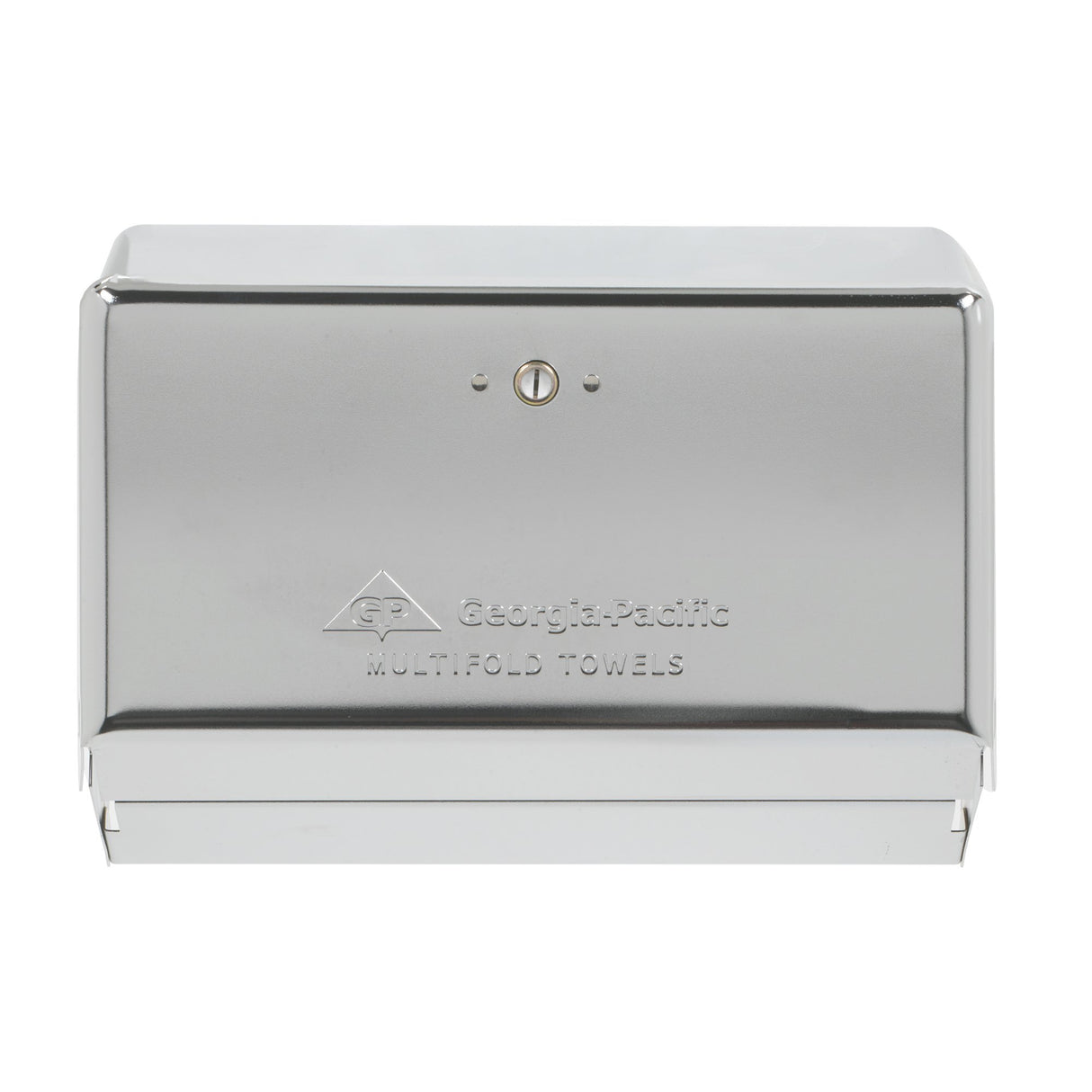 Paper Towel Dispenser Georgia-pacific® Manual Key Lock Metal Wall Mount - BeHope