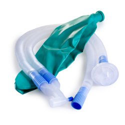 King Systems Anesthesia Breathing Circuit Expandable Tube 60 Inch Tube Dual Limb Pediatric 2 Liter Bag Single Patient Use - Behope