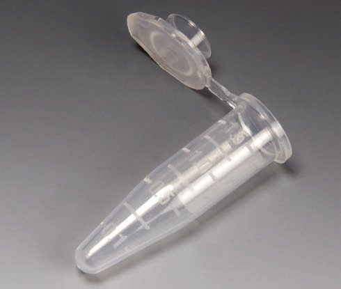 Microcentrifuge Tube Polypropylene Snap Cap Graduated Clear - BeHope