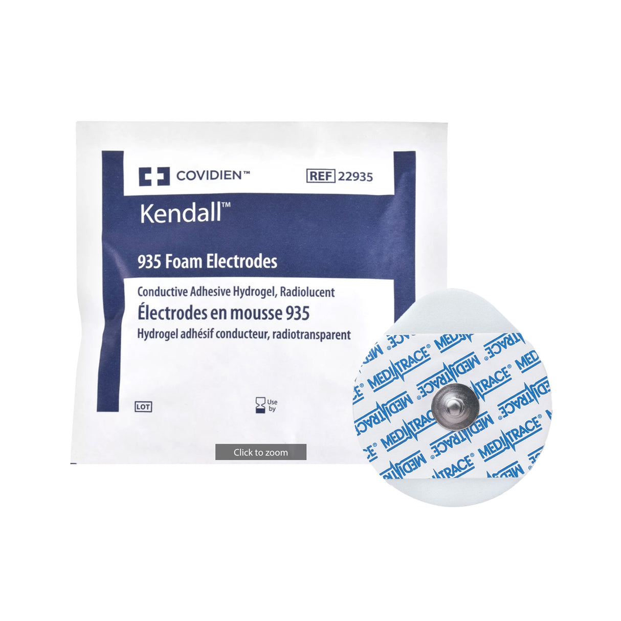ECG Monitoring Electrode Medi-trace® Snap Connector Radiolucent Conductive Gel Foam - BeHope