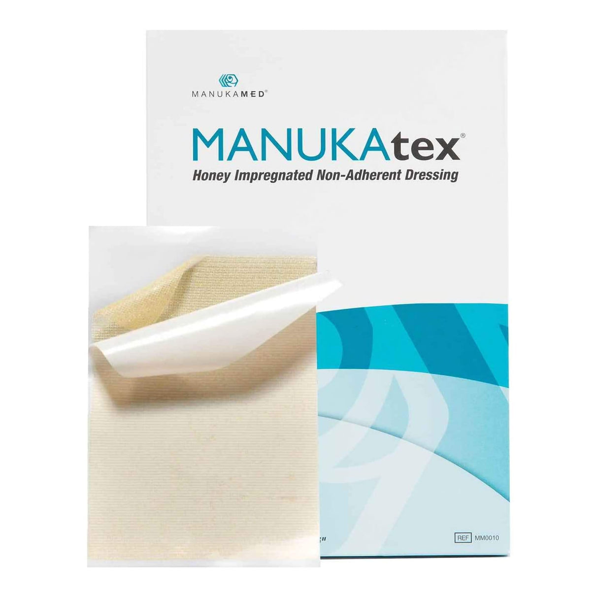 Honey Impregnated Wound Dressing MANUKAtex® Rectangle 4 X 5 Inch Sterile - BeHope