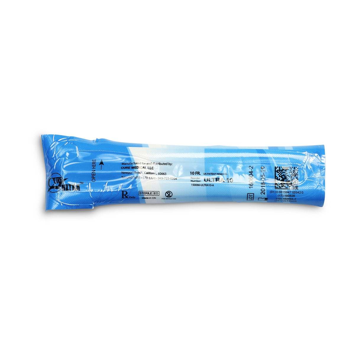 Urethral Catheter Cure Ultra® Straight Tip Lubricated Pvc - BeHope