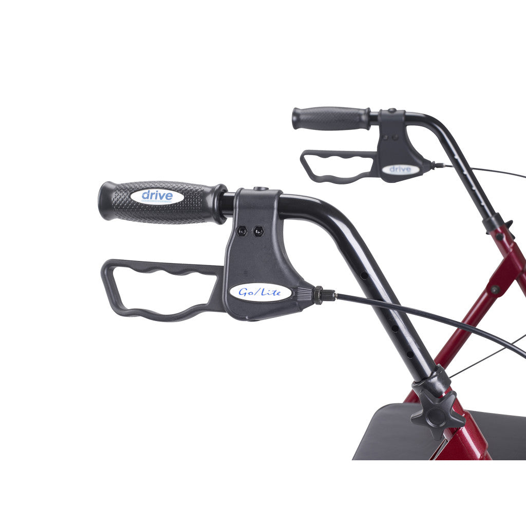Go-lite Bariatric Steel Rollator - BeHope