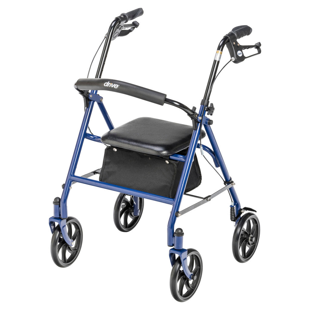 Durable 4 Wheel Rollator with 7.5" Casters -BeHope