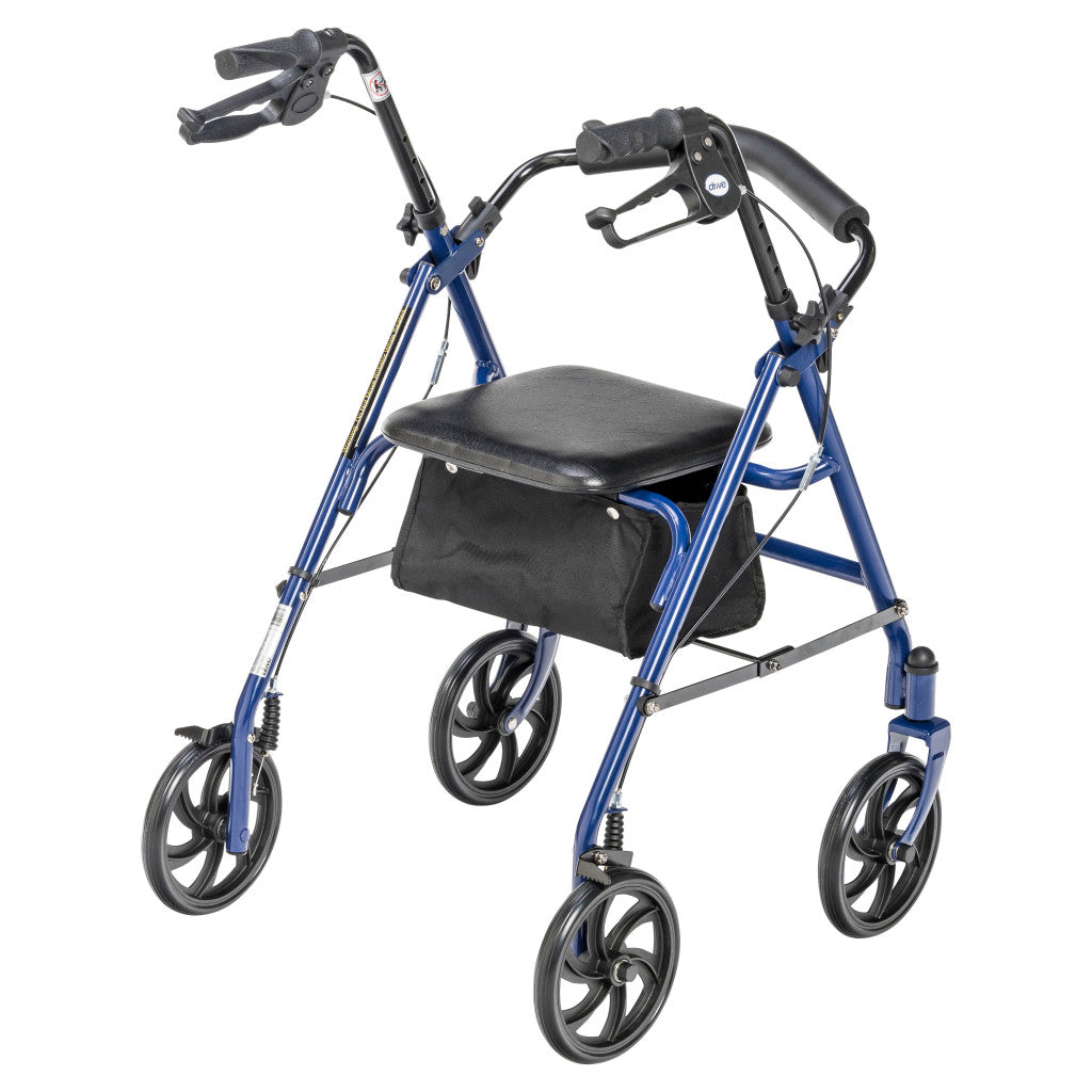 Durable 4 Wheel Rollator with 7.5" Casters -BeHope
