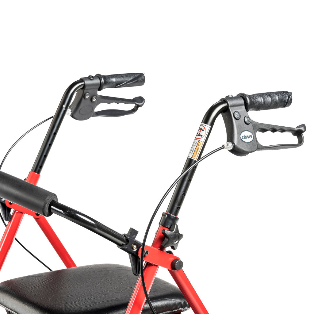 Durable 4 Wheel Rollator with 7.5" Casters -BeHope