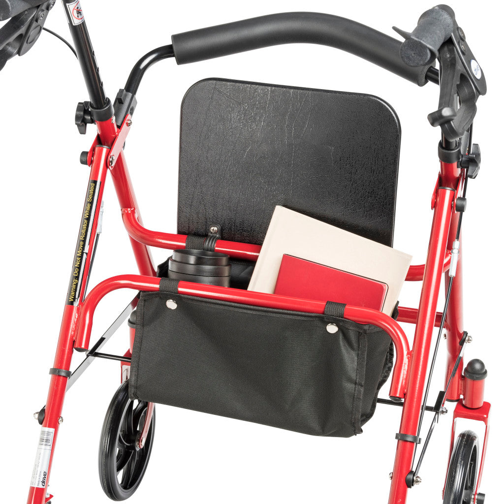 Durable 4 Wheel Rollator with 7.5" Casters -BeHope