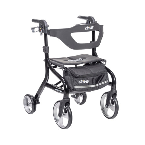 Nitro Sprint Rollator Tall Black - BeHope
