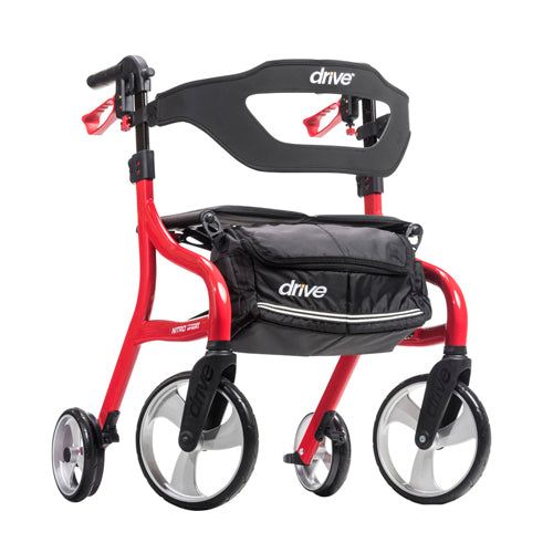 Nitro Sprint Rollator Red - BeHope