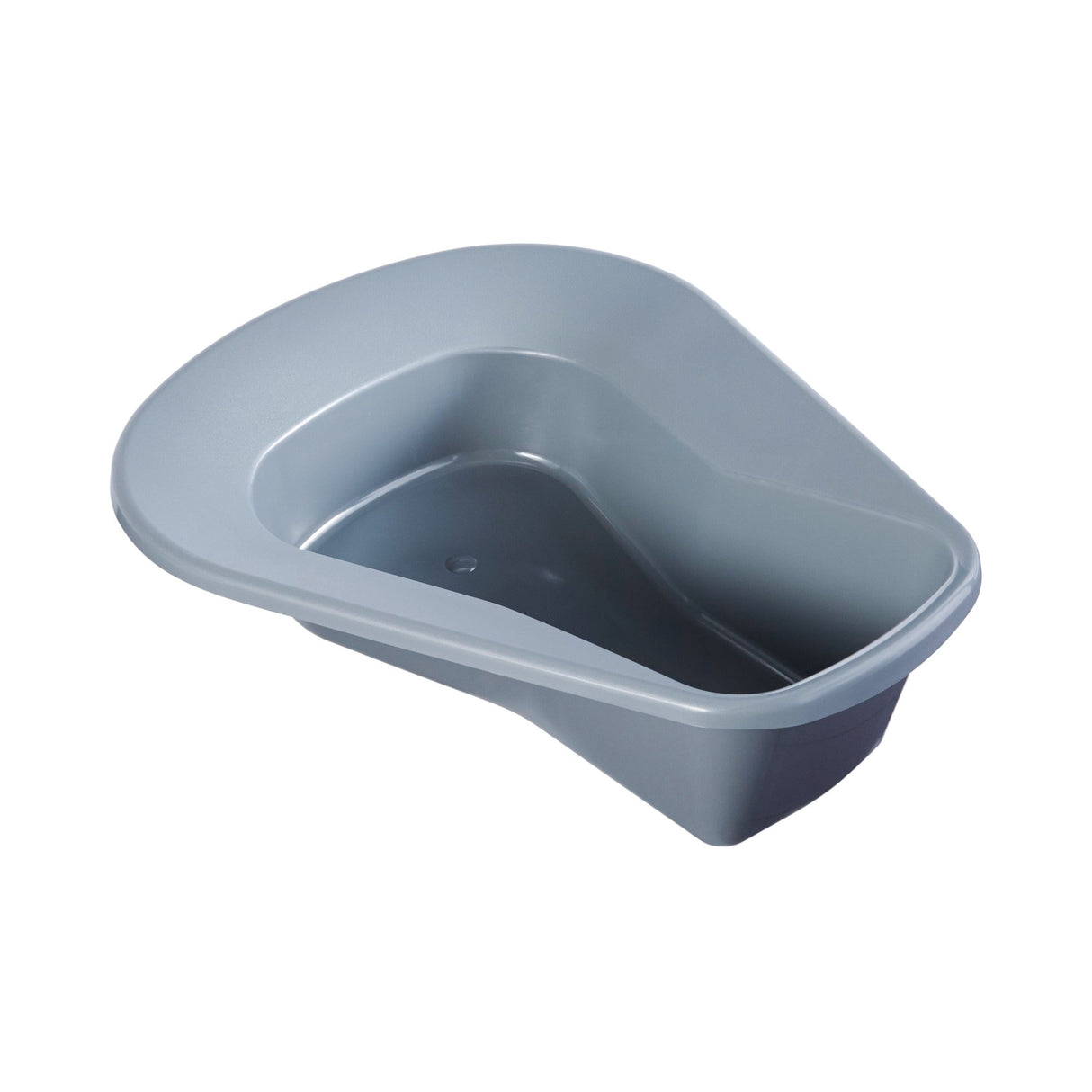 Stackable Bedpan McKesson Graphite 2 Quart / 1893 mL - BeHope