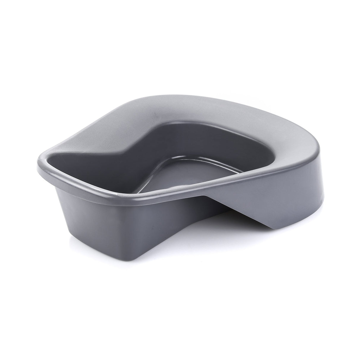 Pontoon Bedpan McKesson Graphite 2 Quart / 1893 mL - BeHope