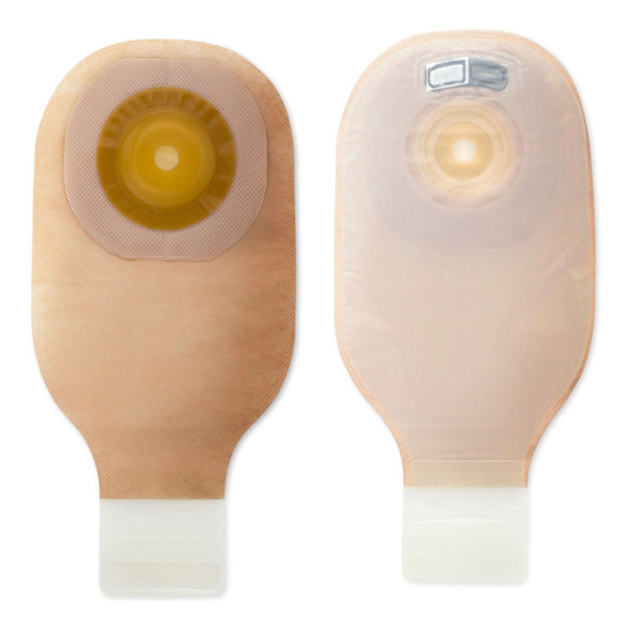 Ostomy Pouch Premier™ One-Piece System 12 Inch Length Convex, Trim to Fit Up to 1 Inch Stoma Drainable - BeHope