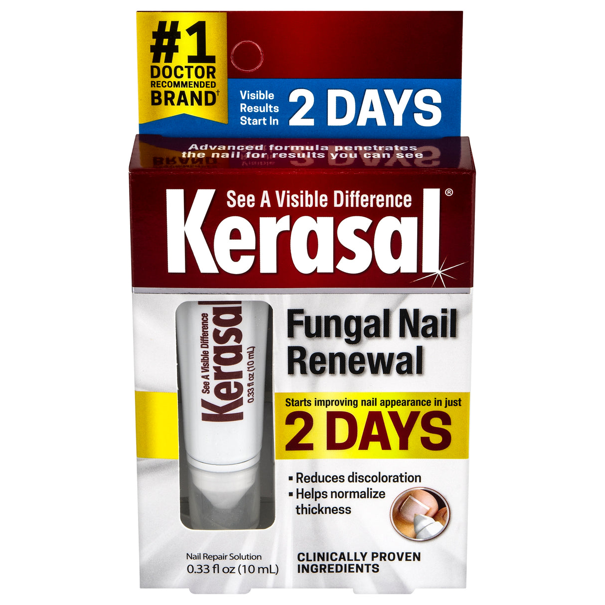 Antifungal Kerasal® Fungal Nail Renewal™ Ointment 10 mL Tube - BeHope