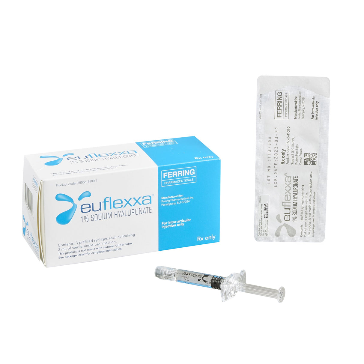 Euflexxa® Sodium Hyaluronate 10 mg / mL Injection 2 mL - BeHope