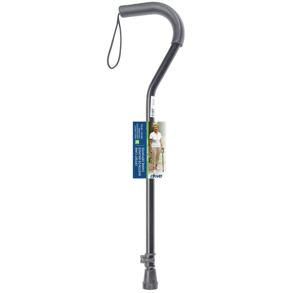 Offset Aluminum Canes with Tab-Loc Silencer -BeHope