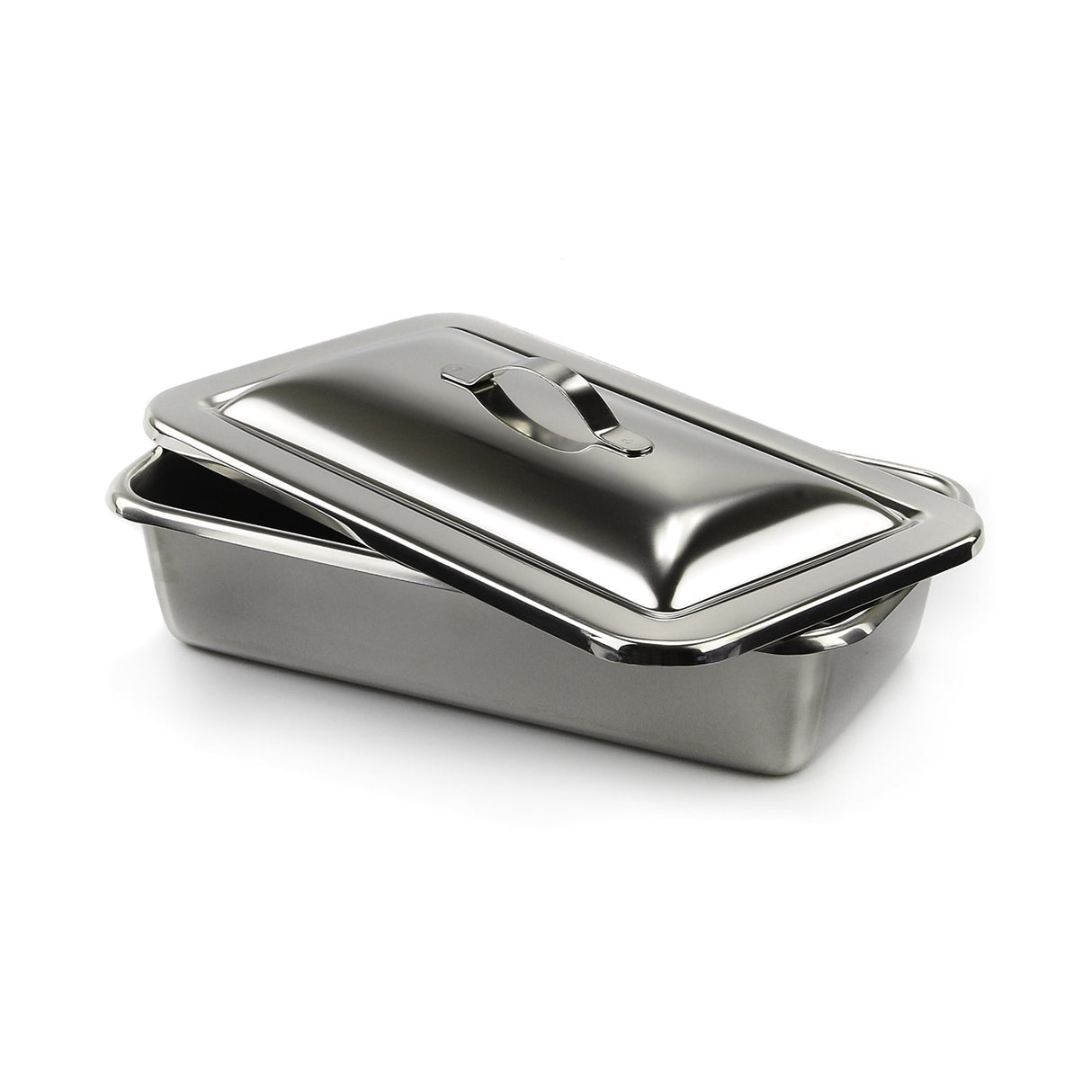 Instrument Tray McKesson Stainless Steel with Recessed Grip Cover - BeHope