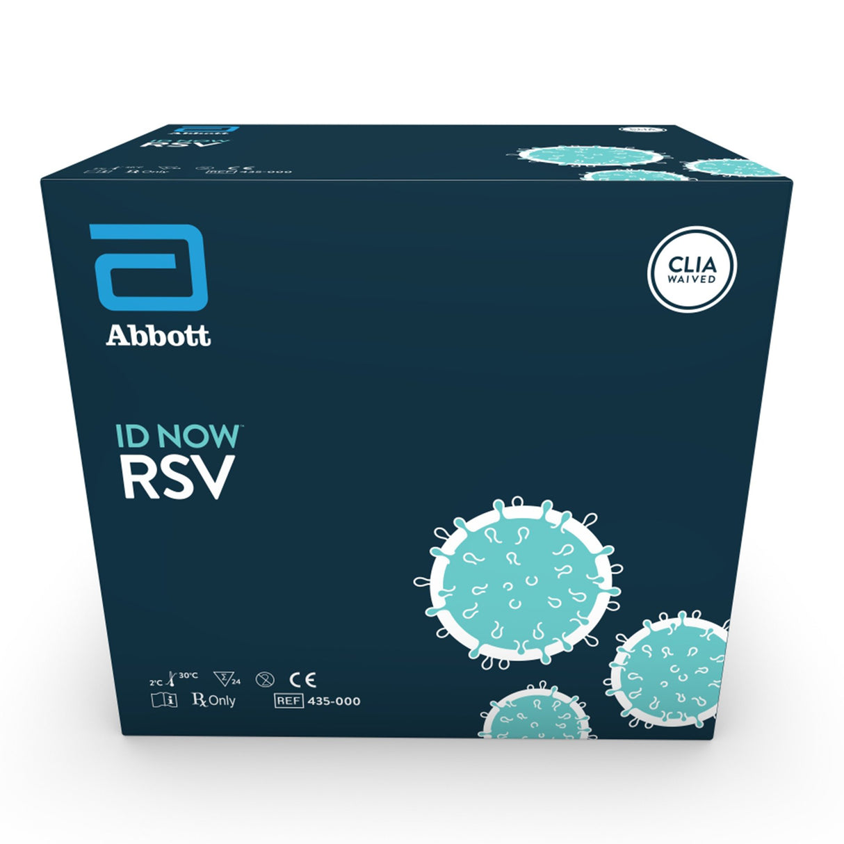 Respiratory Test Kit ID NOW™ Respiratory Syncytial Virus Test (RSV) 24 Tests CLIA Waived - BeHope