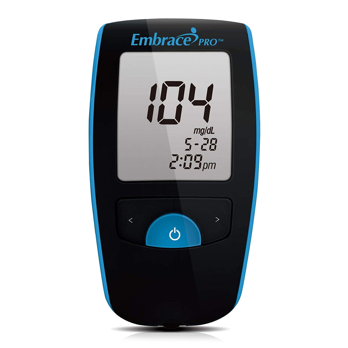 Blood Glucose Meter Embrace® 5 Second No Coding 500 Result Memory - BeHope