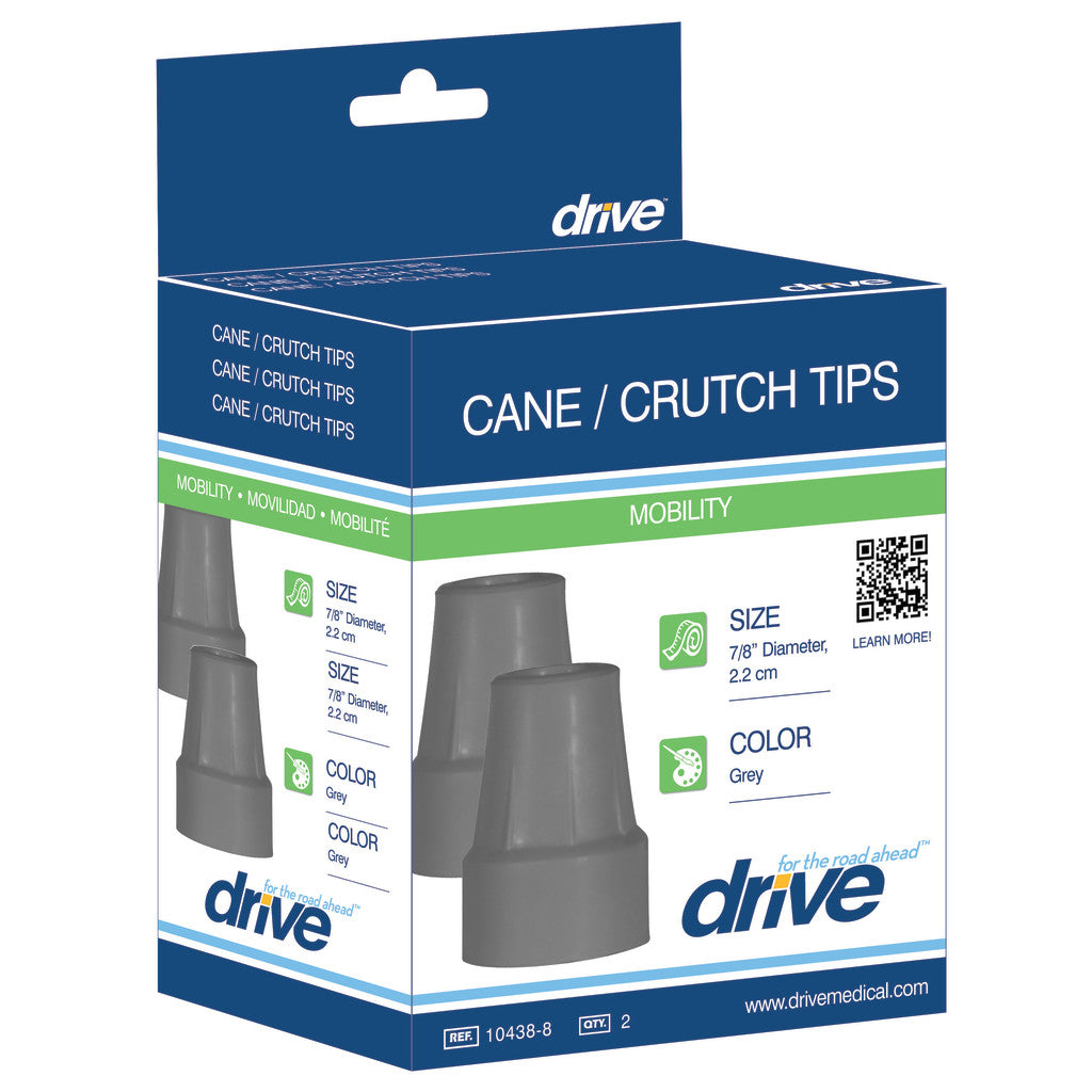 Crutch Tips (7/8' crutch diameter) -BeHope