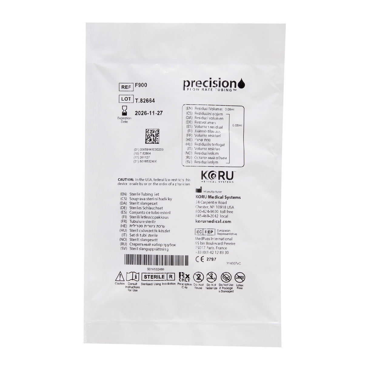 Flow Rate Tubing Precision Flow Rate Tubing® - BeHope