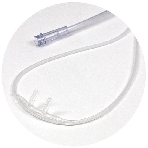 ETCO2 Nasal Cannula Adult Curved Prongs 4 Foot Tubing - BeHope