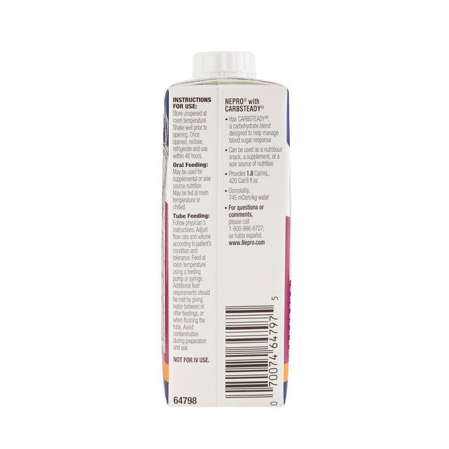 Oral Supplement Nepro® With Carbsteady® Therapeutic Nutrition for Dialysis - BeHope
