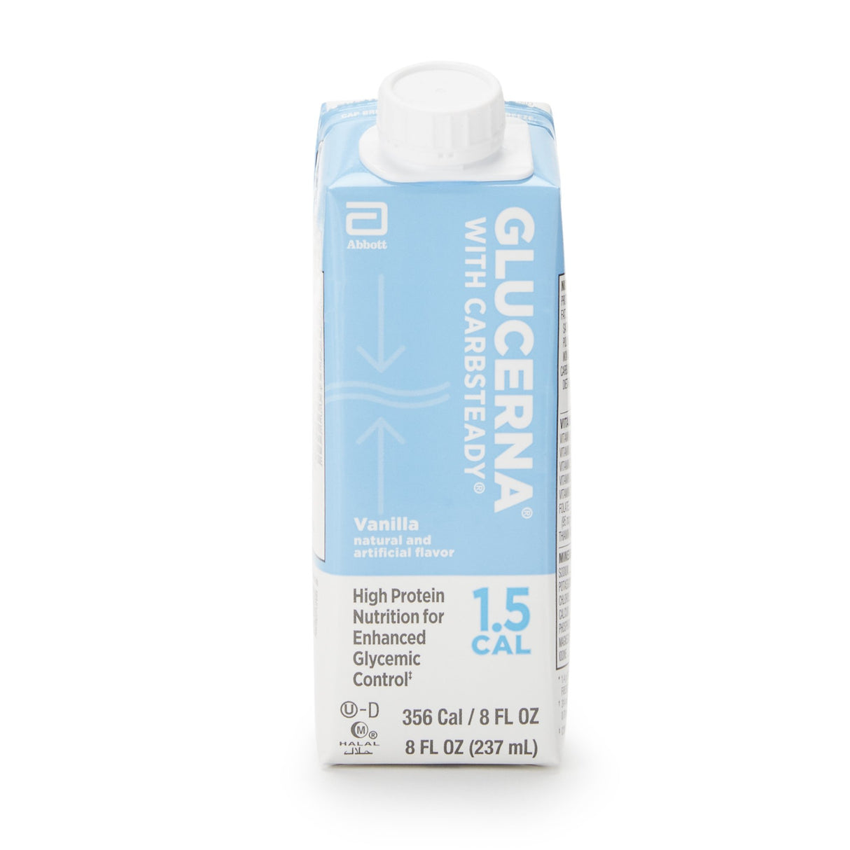 Oral Supplement Glucerna® 1.5 Cal Vanilla Flavor Liquid 8 oz. Reclosable Carton - BeHope