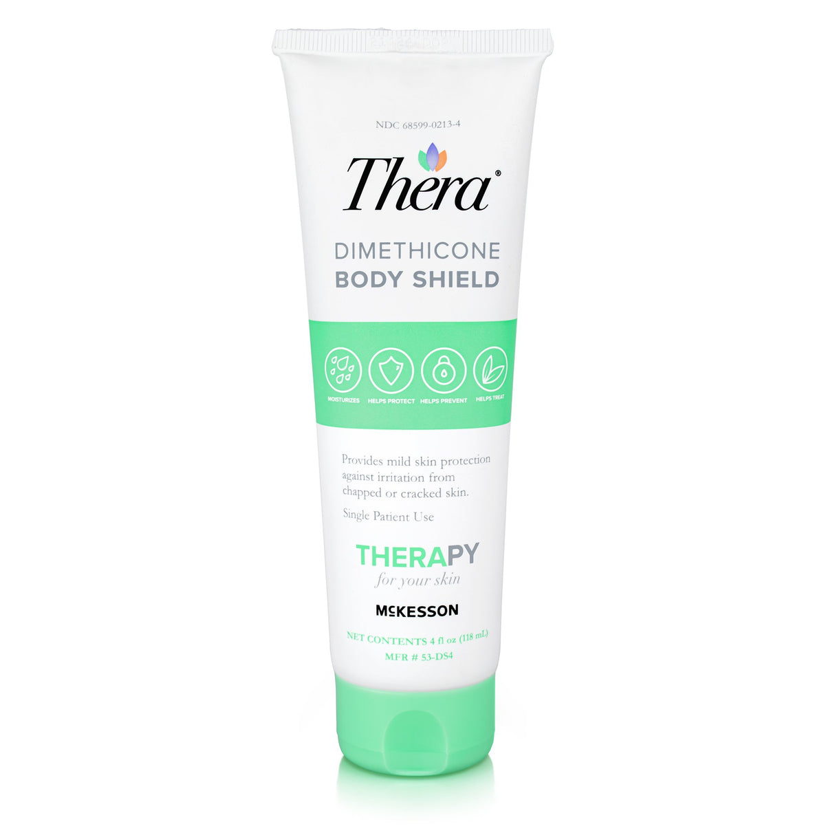 Skin Protectant Thera® Dimethicone Body Shield 4 oz. Tube Scented Cream - BeHope