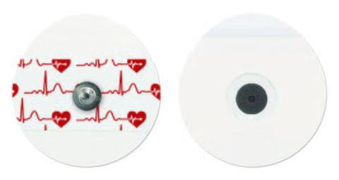 ECG Monitoring Electrodes Snap Connector Foam Backing Adult Non-radiolucent - BeHope