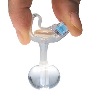 Low Profile Balloon Button Gastrostomy Tube Kit MiniONE® 14 Fr. 2.7 cm Tube Silicone Sterile - BeHope