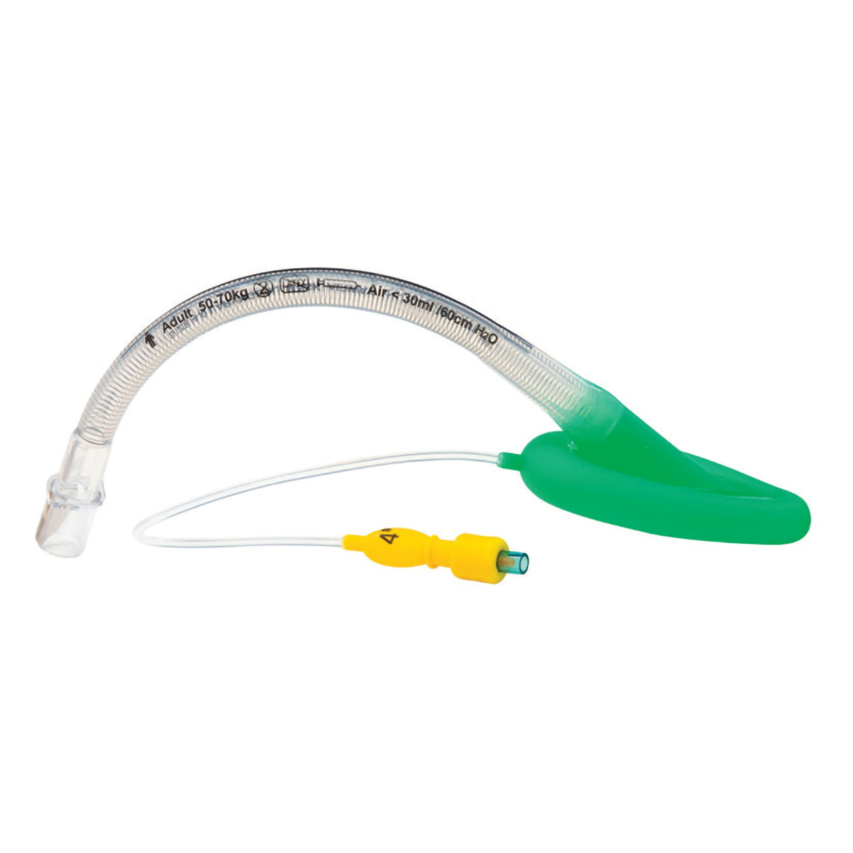 Curved Laryngeal Mask SourceFlex™ Size 4 Silicone Single Patient Use Sterile - BeHope