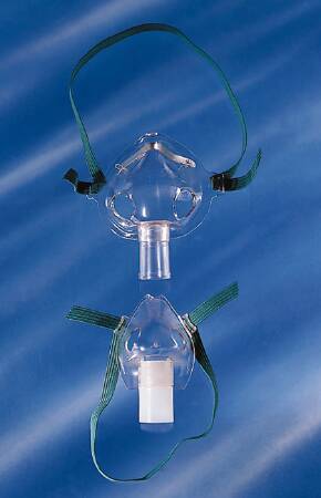 Aerosol Mask AirLife® Under the Chin Style Adult One Size Fits Most Adjustable Head Strap - BeHope