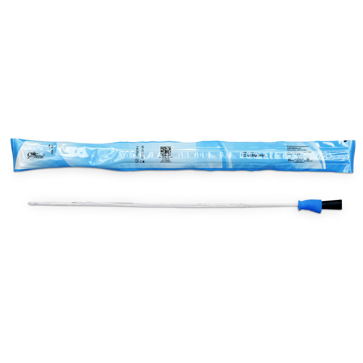 Urethral Catheter Cure Ultra® Straight Tip Lubricated Pvc - BeHope