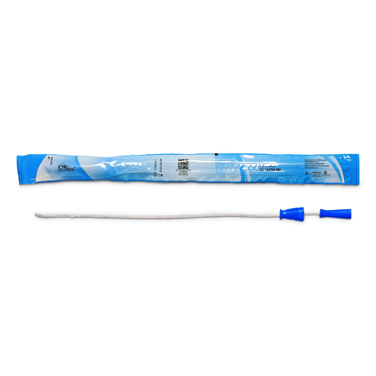 Urethral Catheter Cure Ultra® Straight Tip Lubricated Pvc - BeHope