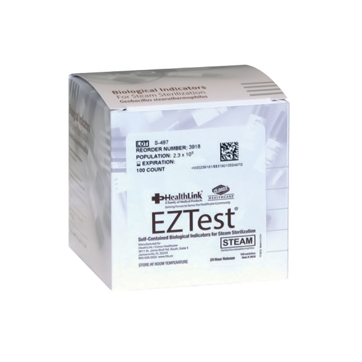 EZTest® Sterilization Biological Indicator Vial Steam - BeHope