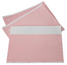 High-Quality Recording Chart Paper Marquette™ Z fold Red Grid - BeHope