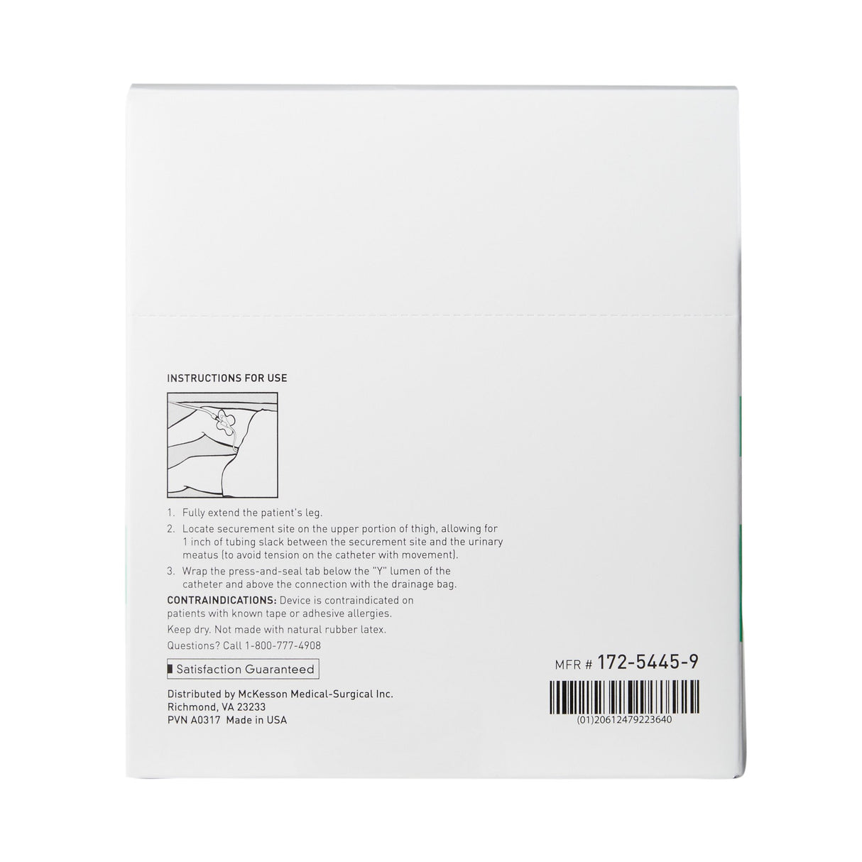 Catheter Stabilization Device McKesson NonSterile, 2.5 Inch Tab - BeHope