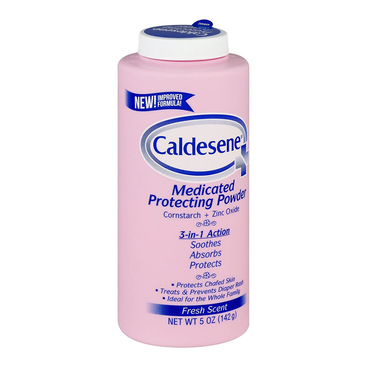 Body Powder Caldesene® Medicated Protecting 5 oz. Fresh Scent Shaker Bottle 81% Cornstarch / 15% Zinc Oxide - BeHope