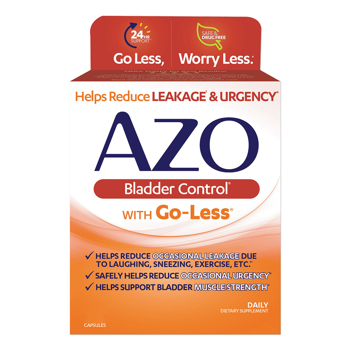 Urinary Pain Relief AZO® Pumpkin Seed / Soy Germ Extracts Capsule 54 per Box - BeHope