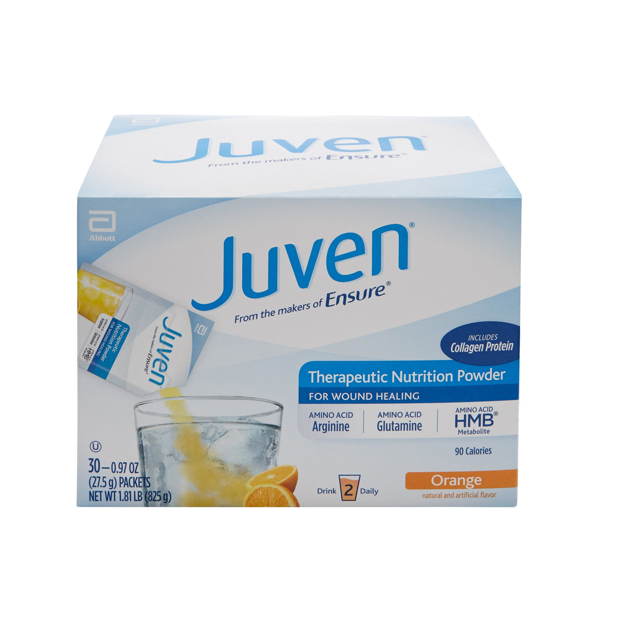 Oral Supplement Juven® Orange Flavor Powder 0.98 oz. Individual Packet - BeHope
