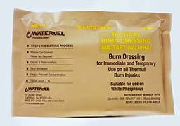 Hydrogel Burn Dressing Water-Jel® Tactical Military Sheet 11 X 19 Inch Sterile - BeHope