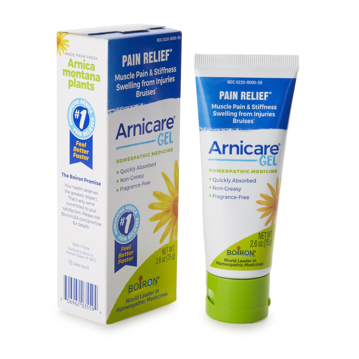 Topical Pain Relief Arnicare® 1X Strength Arnica Montana Topical Gel 2.6 oz. - BeHope