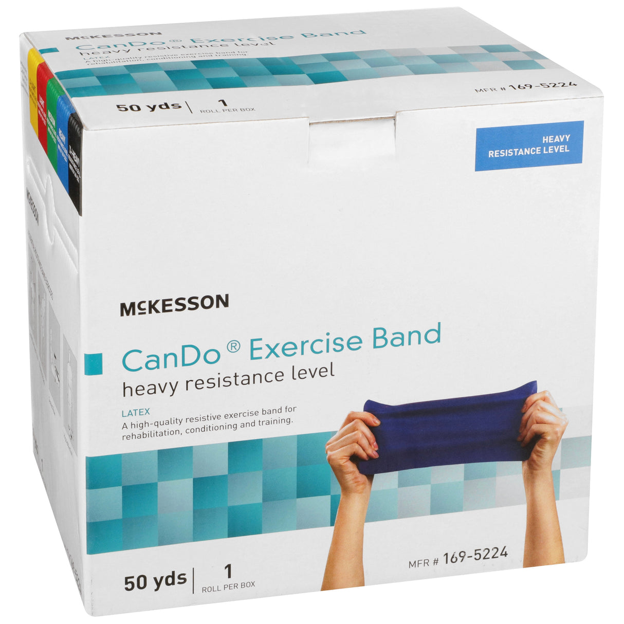 Exercise Resistance Band Mckesson Cando® for Rehabilitation Conditioning Training - BeHope