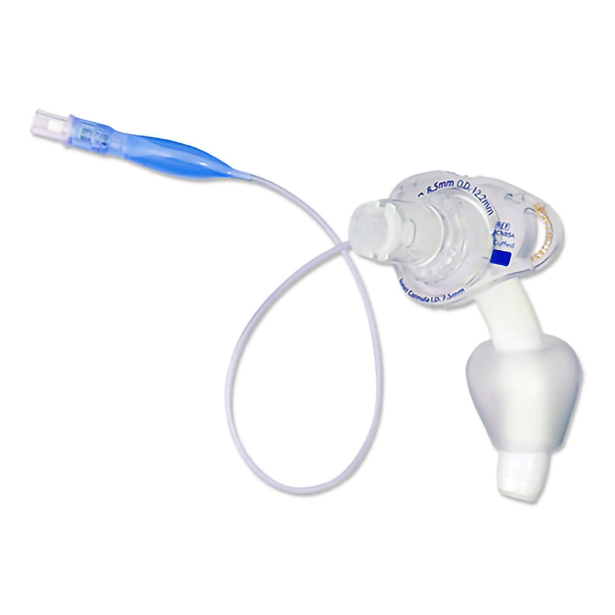 Uncuffed Tracheostomy Tube Shiley™ Flexible Reusable IC Size 7.5 Adult - BeHope