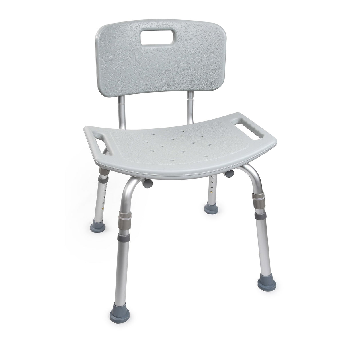 McKesson Aluminum Bath Bench Removable Backrest Without Arms - BeHope